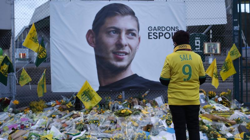 The light aircraft was carrying the 28-year-old footballer to his new Premier League team Cardiff City when it disappeared near Guernsey on January 21, along with 59-year-old pilot David Ibbotson. (Photo: AP)