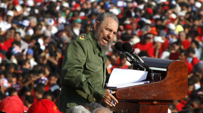 Cuban revolutionary leader Fidel Castro. (Photo: AFP)