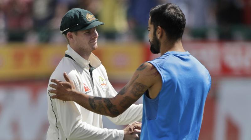 \India deserve a lot of credit for fighting back after they were handsomely beaten in Pune,\ said former Australia cricketer and now the Kolkata Knight Riders assistant coach Simon Katich. (Photo: AP)