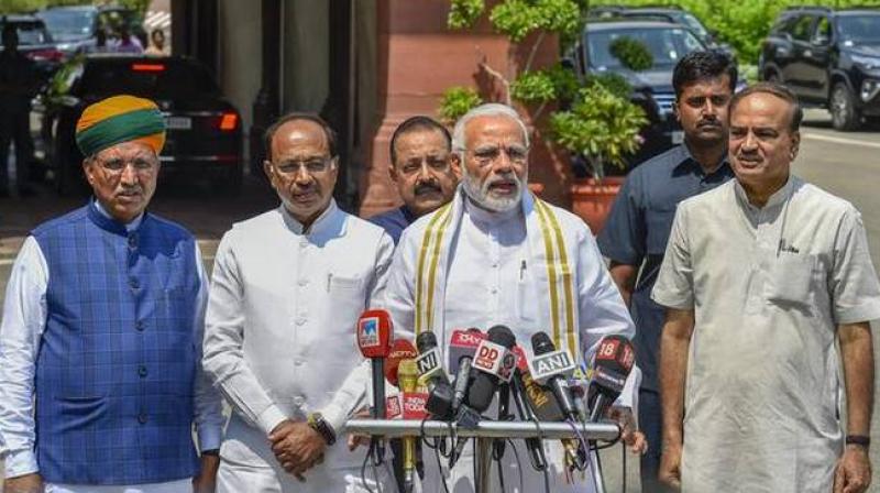 Prime Minister Narendra Modi, who will reply to the debate, is expected to use the occasion as a launching pad for the 2019 campaign. (Photo: File | PTI)
