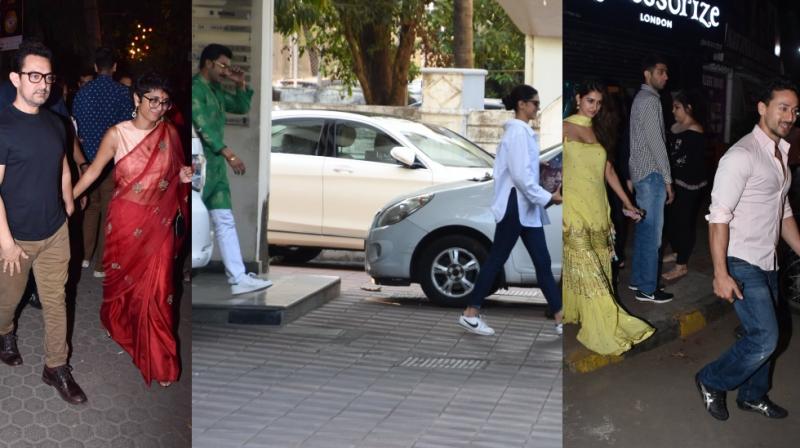Couples day out: Aamir, Kiran, Ranveer, Deepika, Tiger, Disha in action