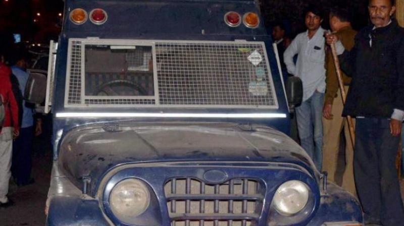 The vehicle, belonging to an ATM cash management firm was heading towards Chintamani and the police intercepted the vehicle at a checkpost.  (Representational Image)