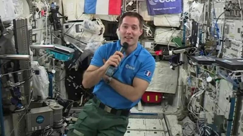 Astronaut Thomas Pesquet has spent half a year in orbit -- a time, he says, that has made him acutely aware of how fragile our planet is. (Photo: AFP)