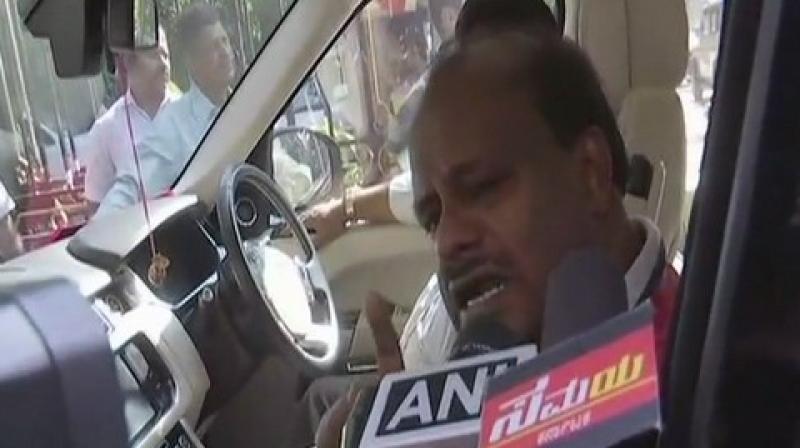 I was relaxed and I am relaxed. Dont worry, be happy, the Chief Minister said. (Photo: ANI)