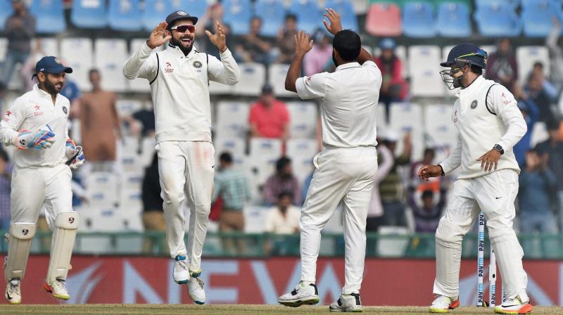 India have gained an unassailable 2-0 lead in the five-match Test series against England, with two just two more games to go. (Photo: AP)