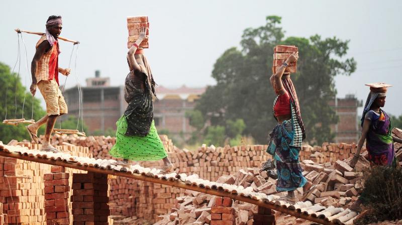 Workplace deaths in India is 20 times higher than in Britain (Photo: AFP)