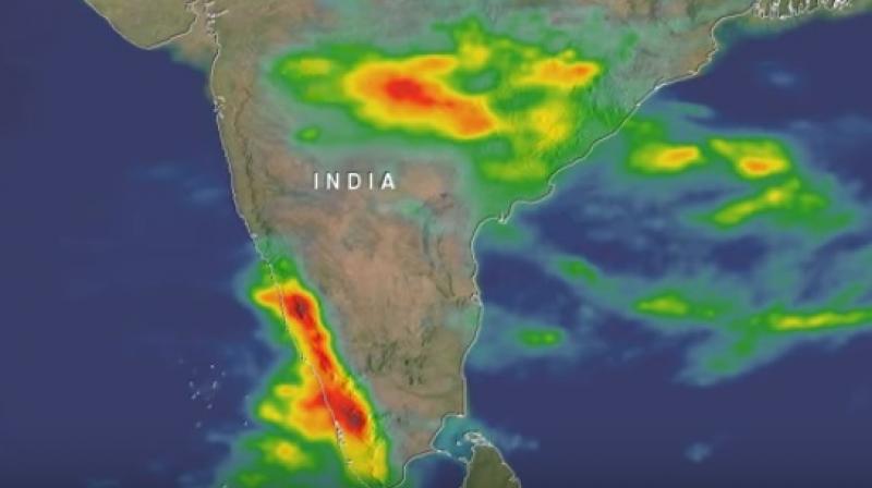 NASAs new satellite video estimates heavy rains behind Kerala floods