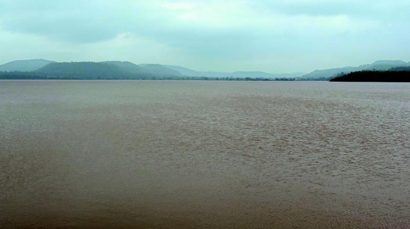 The Sathnala medium irrigation project has received huge inflows and reached full reservoir level following heavy rains in Adilabad district on Sunday.  (Image: DC)