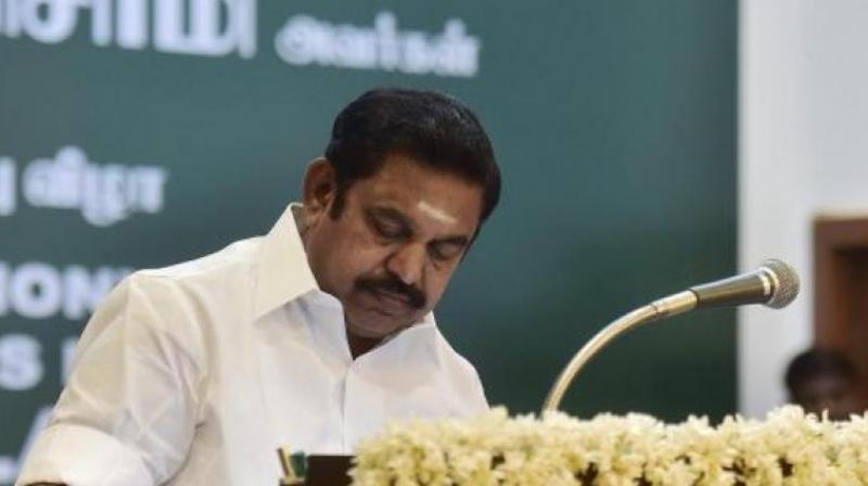 Tamil Nadu Chief Minister Edappadi K. Palanisami