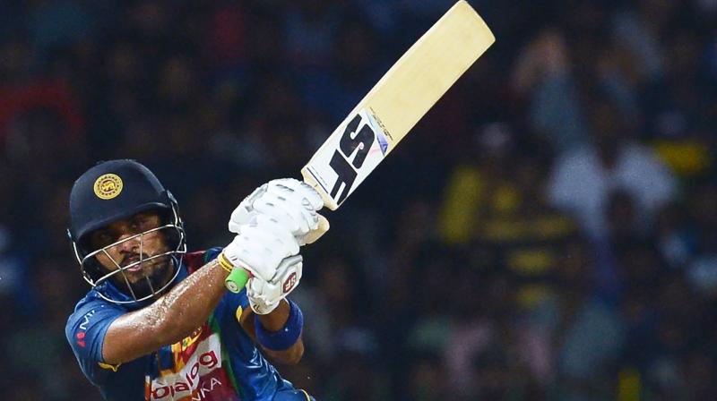 As two suspension points equate to a ban from one Test or two ODIs or two T20Is, whatever comes first for the player, Chandimal has been suspended from his sides fixtures against India and Bangladesh on March 12 and March 16 respectively, while each of his players have received a fine of 60 per cent. (Photo: AFP)