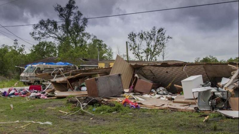 Storms wreck Alabama, other parts of Southeast after killing 2 in Louisiana