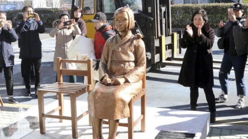 Before and during World War II, Japan forced many Korean and other women in Asia to work in brothels for the Japanese military in what was known as the comfort women system. (Photo: AP)