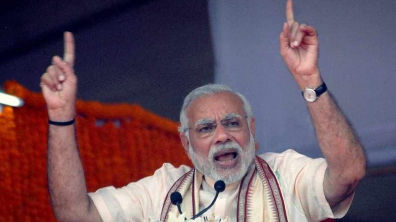 On the first anniversary of demonetisation, Prime Minister Narendra Modi on Wednesday shared a short film on success of note ban and tweeted, I bow to the people of India for steadfastly supporting the several measures taken by the Government to eradicate corruption and black money. (Photo: File | PTI)