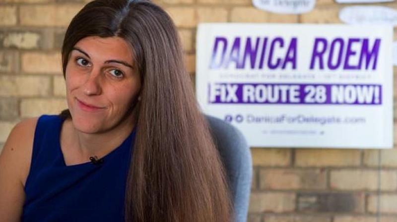 American Democrat Danica Roem made history by becoming Virginias - and possibly the nations - first openly transgender state delegate, winning her bid for a seat in the legislature. (Photo: AFP)