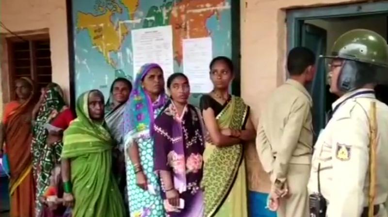 The by-elections are seen as a prestigious popularity test for the ruling Congress-JDS coalition, as the outcome is expected to have a bearing on the states political scene. (Photo: ANI | Twitter)