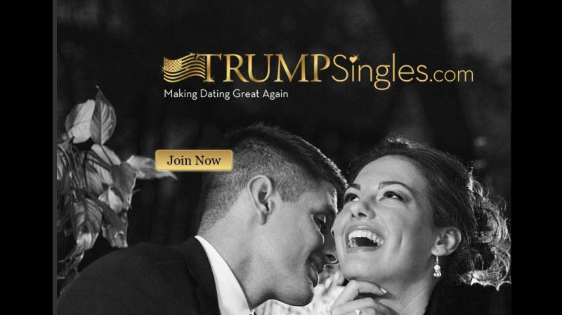 Screenshot of the website TrumpSingles. (Photo: TrumpSingles website screenshot)