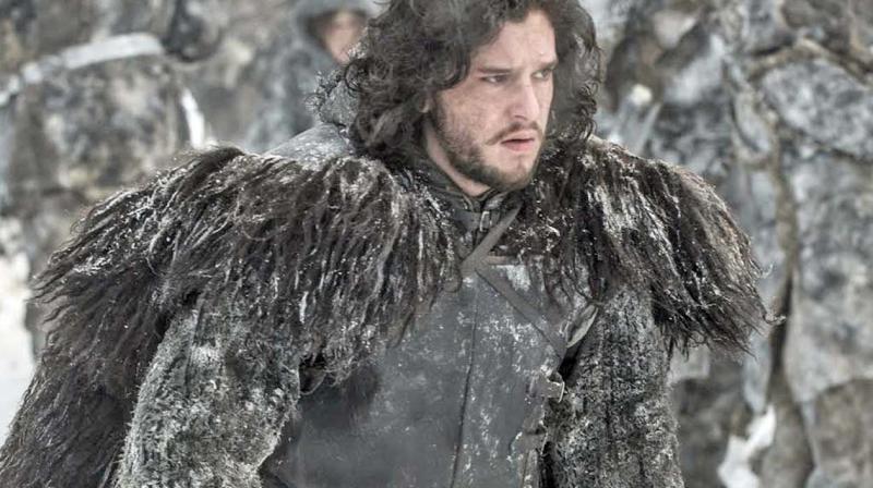 Kit as Jon Snow on Game of Thrones