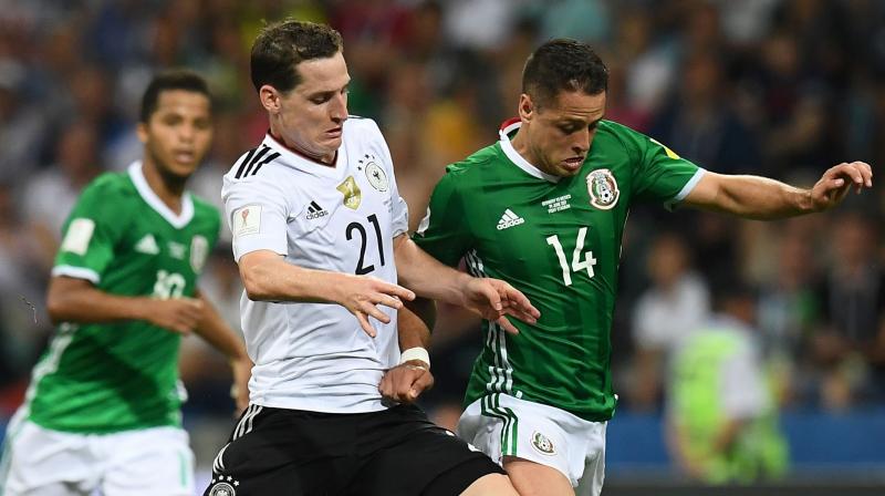 Like Germany, Mexico qualified with ease for a seventh consecutive World Cup after punching their ticket to the finals with three matches to spare. (Photo: AFP)