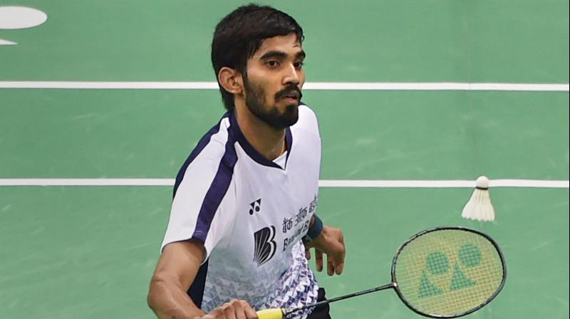 Srikanth said he cant afford to wait for another four years for an Asian Games medal as no one knows if he will be able to make it to the Indian team again given the talent in the country. (Photo: PTI)