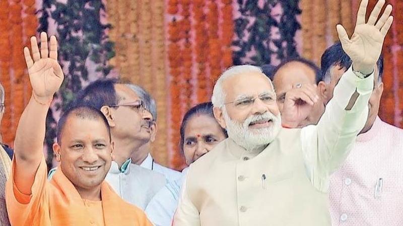 Shiv Senas editorial referred to the BJPs stunning victory in the Uttar Pradesh Assembly polls in 2017 as it attacked the party over its loss in the Gorakhpur byoll. (Photo: PTI