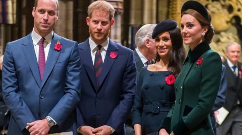 On Sunday, a source told E! News that Prince William and Prince Harry are all set to split their household within weeks. (Photo:AP)