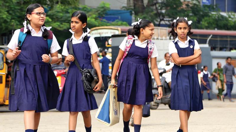 Left with no choice, schools in the textile city have  implemented the Ban Homework rule for class I and II students. (File Photo). (Photo: DC)