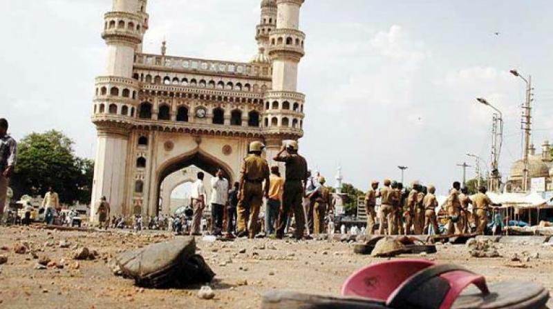 File photo of Mecca Masjid blast