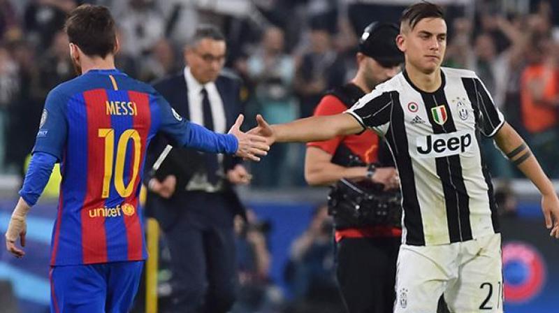 Both FC Barcelona and Juventus will be banking on their Argentinian stars to come up with the goods at Camp Nou. (Photo: AFP)