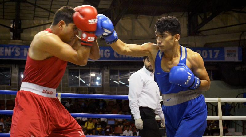 The Assam boxer offered a rather philosophical take on success and setbacks, careful to specify that by setbacks, he did not mean failures.(Photo: PTI)