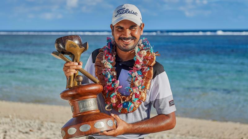 Bhullar now becomes the most successful Indian player on Asian Tour, overtaking the tally of eight tour wins by Arjun Atwal and Jyoti Randhawa.(Photo: PTI)