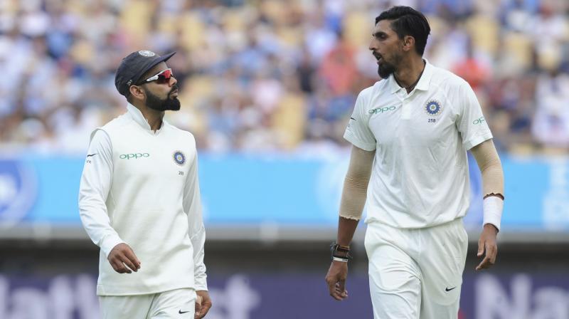 McGrath acknowledged the fact that playing on sub-continent tracks might have contributed to a not so impressive record of Ishant, who has taken 244 wickets in 83 Tests. (Photo: AP)