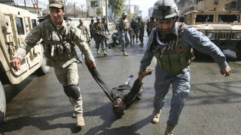 The Taliban have claimed responsibility for a blistering attack on a government compound in Afghanistans central province of Ghazni that killed at least 15 members of the security forces. (Representational image: AP)