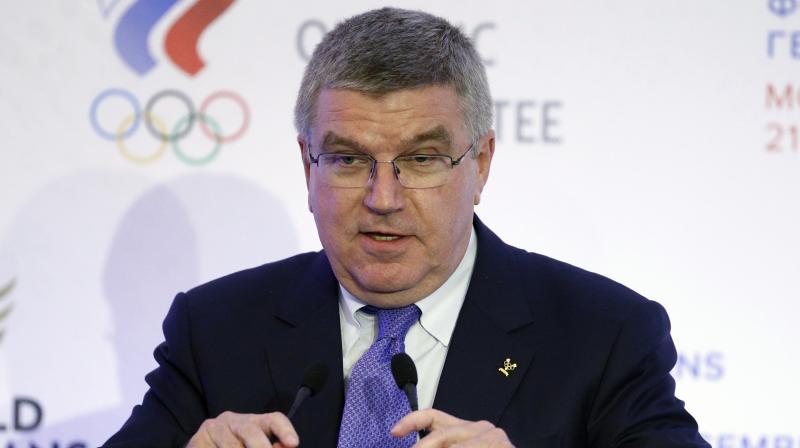 International Olympic Committee (IOC) president Thomas Bach said the IOC had already identified a pool of more than 50 refugee athletes and it was necessary to keep the world aware of the plight of the tens of millions of refugees around the world. (Photo: AP)