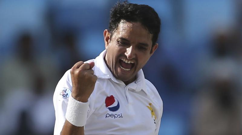 Hard-working fast bowler Mohammad Abbas, who scalped four wickets in the first innings, took three wickets in seven balls on Day four to bring Pakistan closer to victory in the first Test against Australia. (Photo: AP)