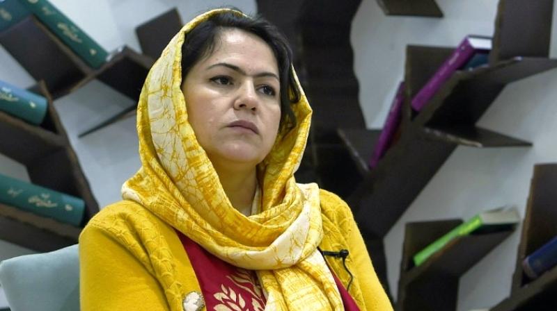 Fawzia Koofi was one of just two Afghan women invited to Moscow earlier this month for informal meetings with the Taliban. (Photo: AFP)
