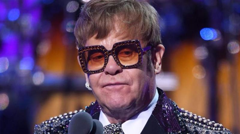 Elton John. (Photo: AFP)
