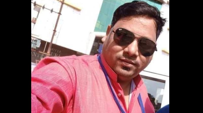 DD News cameraman Achyutanand Sahu, who was killed in a Maoist attack in Chhattisgarh, was a go-getter with an inclination for challenging assignments, his colleagues said. (Photo: Facebook | Achyuta Nanda Sahu)
