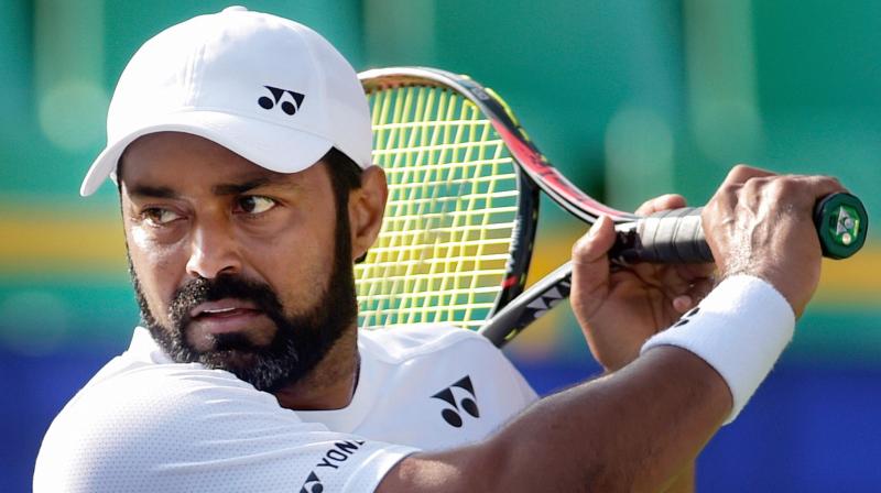 Paes and Brazilian Andre Sa began the 2017 season with a defeat against Indian team of Purav Raja and Divij Sharan in the opening round on Wednesday night. (Photo: PTI)