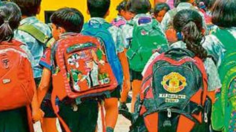 Parents from economically backward sections say that they are forced to spend up to Rs 25,000 per child annually if they send their kids to private English medium schools.