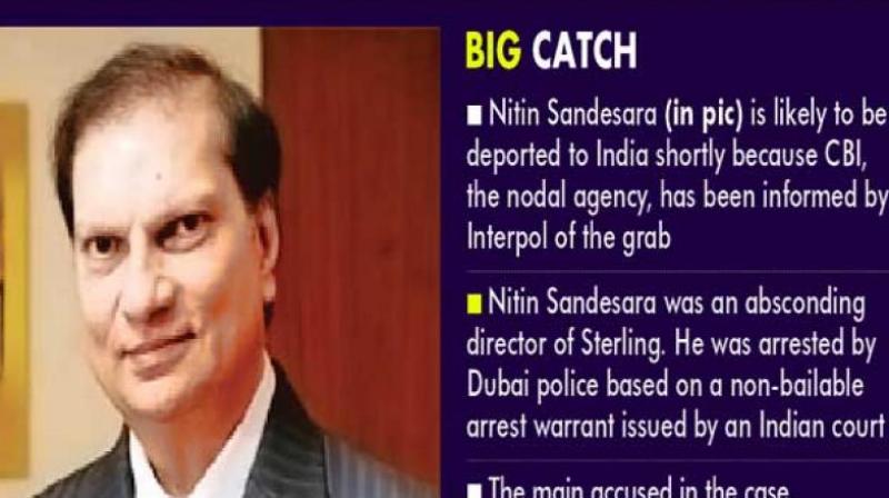 The Central Bureau of Investigation (CBI) has no input on fugitive businessmen Nitin Sandesaras whereabouts, from the United Arab Emirates (UAE) or Nigeria, confirmed a CBI source.