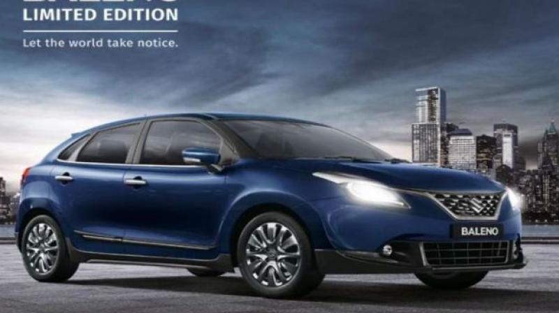 Maruti has made a limited edition variant of the hatchback available at Nexa showrooms.