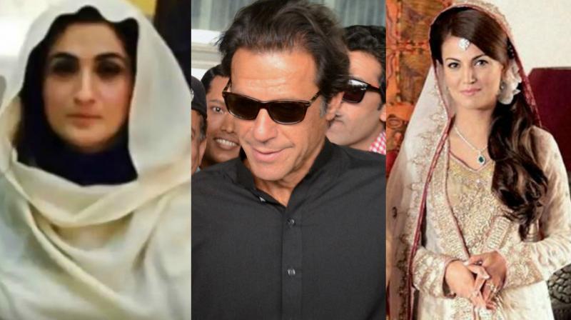 \Allah Almighty had given the nation a leader who takes care of the rights of the people,\ Bushra Maneka, Imran Khans 3rd wife, was quoted as saying by the TV channels. (Photo: Screengrab / PTI)