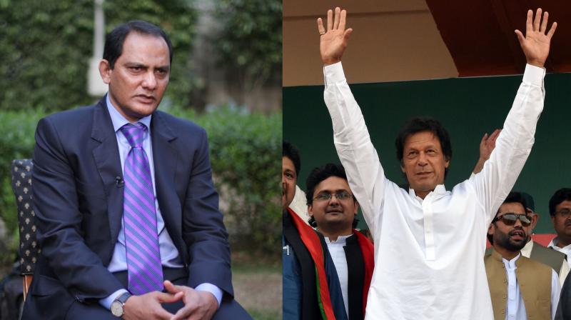 Mohammad Azharuddin, who faced Imran Khans ferocious bowling when the two were playing international matches for their respective countries some three decades ago, also said the road ahead for the former Pakistani skipper was not a bed of roses and there were many issues that he had to set right. (Photo: AP / AFP)