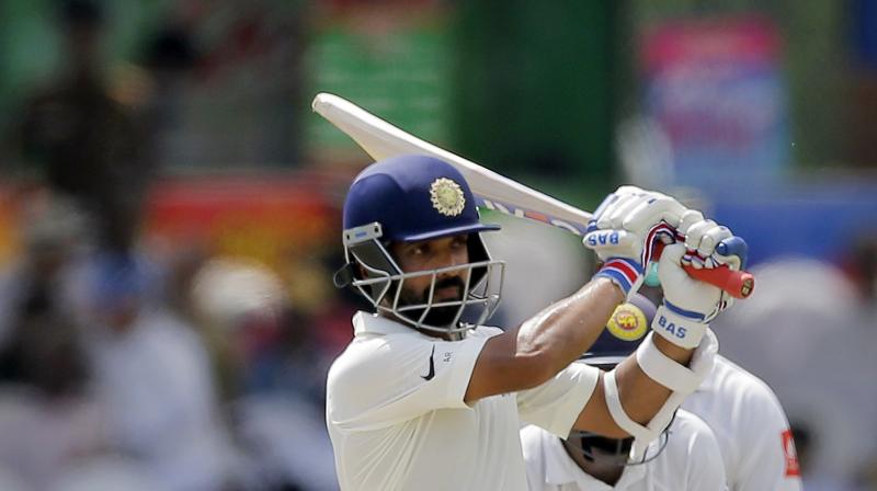 Ajinkya Rahanes  ninth Test hundred has come after a long gap of nine months as his last hundred came against New Zealand in 2016 when he scored 188.(Photo: AP)
