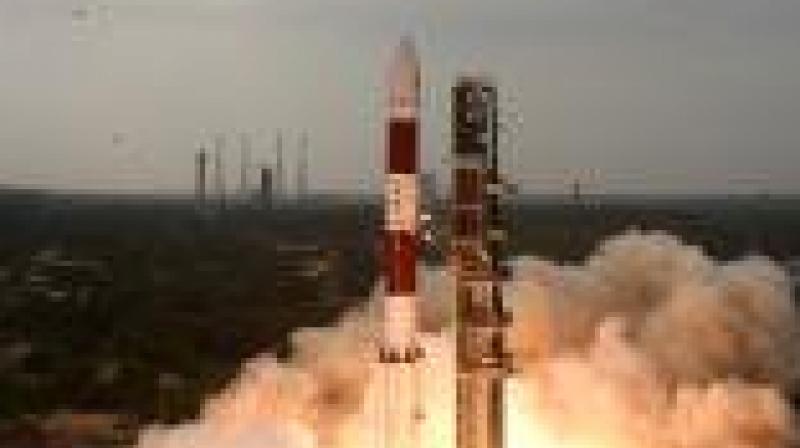 ISRO successfully launched a record 104 satellites on a single rocket from the Sriharikota. (Photo: Representational Image/Twitter)