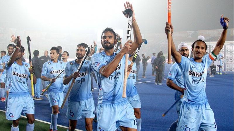 India scored both their goals from field efforts through skipper Harjeet Singh (11th minute) and Mandeep Singh(Photo: Hockey India)