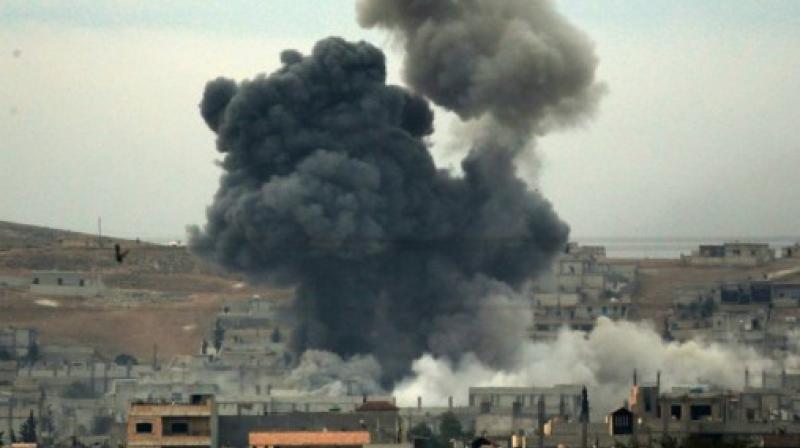 Strikes on northwest Syria kill 12, damage field clinic