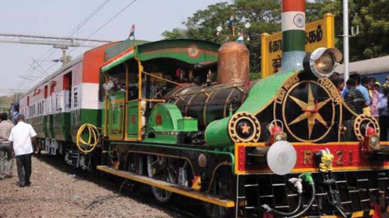 It was shipped to the country and was in operation for 55 years for the erstwhile East Indian Railway.