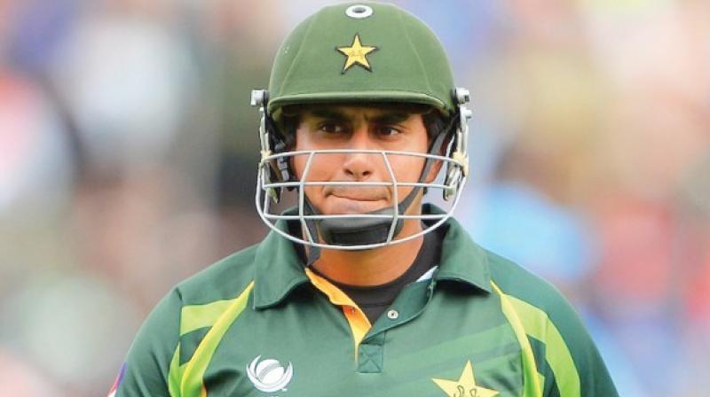 Nasir Jamshed said he tried to sell some bats to a man, but there is no real evidence that he was trying to fix the game.(Photo: AFP)