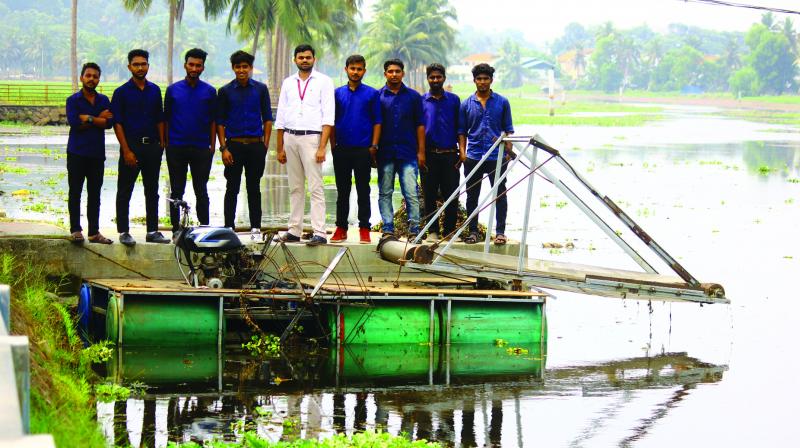 KMEA students with their guide(Photo: DC)